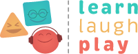 learn laugh play small logo
