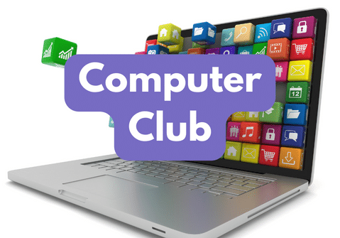 Computer Club Wednesday 2pm